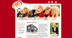 Desktop Screenshot of familienbuero.bakum.de